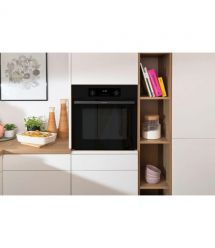 Gorenje Духовой шкаф Gorenje электрический, 61л, A+, дисплей, конвекция, черный