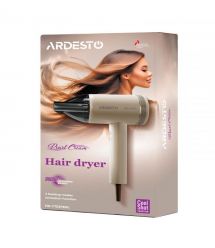 ARDESTO Фен Pearl Cream HD-Y702PERL, 1500-1800Вт, 3 скорости, 3 темп.режима, бежевий
