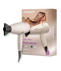 ARDESTO Фен Pearl Cream HD-Y700PERL, 1750-2100Вт, 3 скорости, 3 темп.режима, бежевый