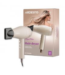 ARDESTO Фен Pearl Cream HD-Y700PERL, 1800-2000Вт, 2 скорости, 3 темп.режима, бежевый