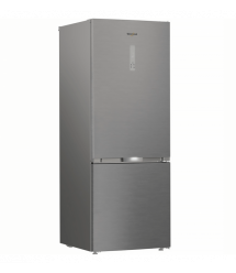 Whirlpool Ref with bottom freezer, 192x70х70.5, ref-340L, freez.-150L, 2doors, А++, NF, inv., fresh zone, inox