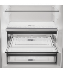 Whirlpool Ref with bottom freezer, 192x70х70.5, ref-340L, freez.-150L, 2doors, А++, NF, inv., fresh zone, inox