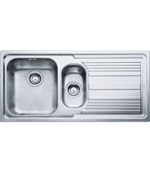 Franke Мойка кухонная Franke Logica, нерж.сталь, прямоуг., с крылом, 1000х500х180мм, ч