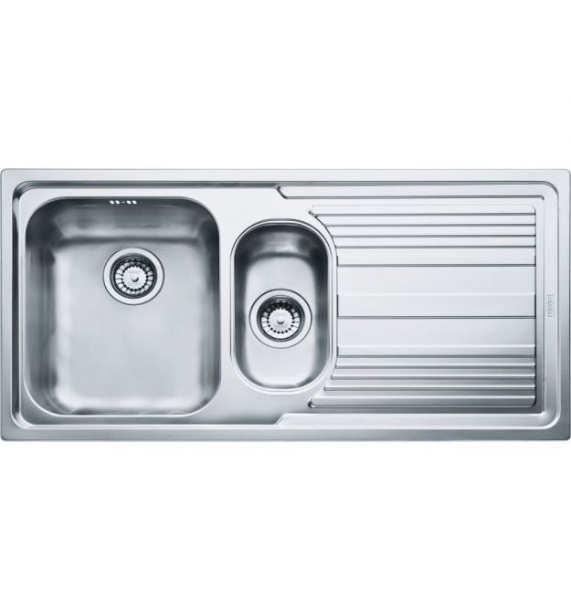 Franke Мойка кухонная Franke Logica, нерж.сталь, прямоуг., с крылом, 1000х500х180мм, ч