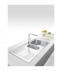 Franke Мойка кухонная Franke Logica, нерж.сталь, прямоуг., с крылом, 1000х500х180мм, ч