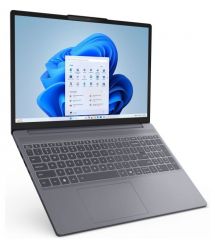 Lenovo Ноутбук Lenovo IdeaPad Slim 3-15IRU10 15.3" WUXGA AG, Intel Core 3-100U, 16GB, F512GB, UMA, DOS, сірий