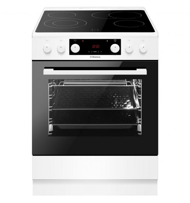 Hansa Electric cooker, 60х60sm, 65L, displ., white