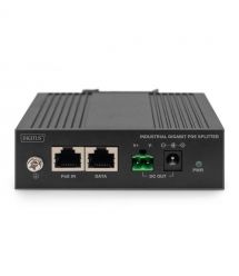 Digitus Разветвитель DIGITUS Gigabit Ethernet PoE splitter, Industrial, 60W