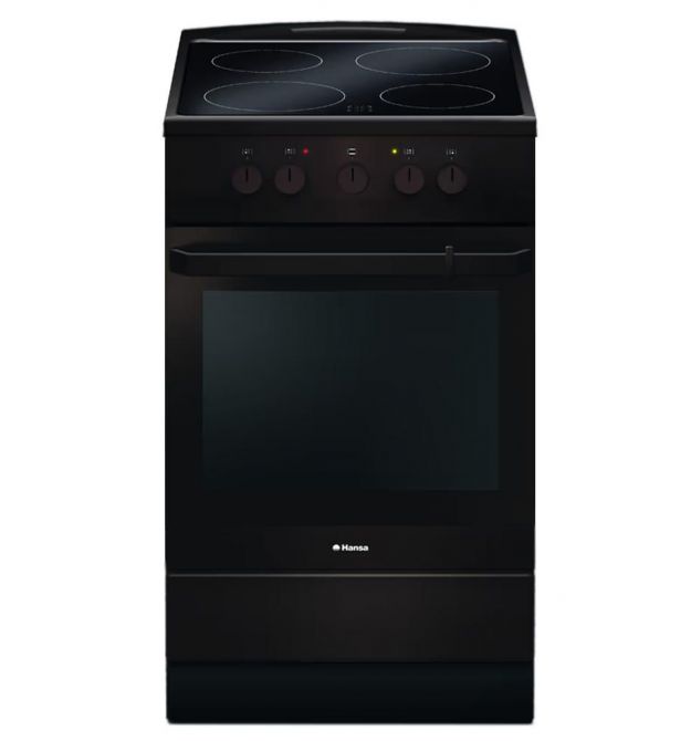 Hansa Glass-ceramic cooker, 50х60sm, 68L, brown