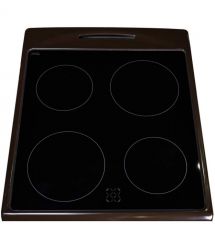 Hansa Glass-ceramic cooker, 50х60sm, 68L, brown