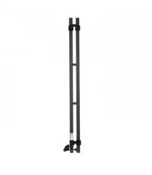 ARDESTO electric towel warmer Elina Smart, 90x1200mm, timer-regulator, steel, black moire