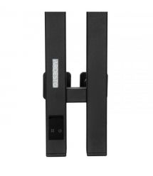 ARDESTO electric towel warmer Elina Smart, 90x1200mm, timer-regulator, steel, black moire