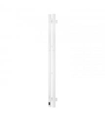 ARDESTO electric towel warmer Elina Smart, 90x1200mm, timer-regulator, steel, white
