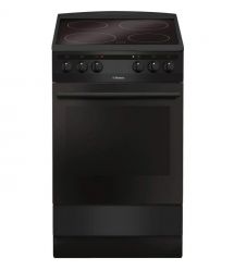 Hansa Glass-ceramic cooker, 50х60sm, 65L, black