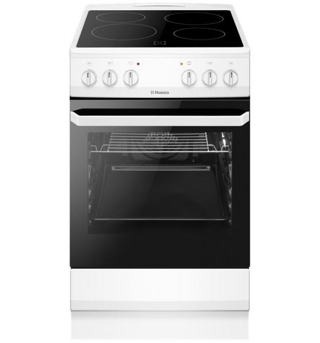 Hansa Glass-ceramic cooker, 50х60sm, 62L, white