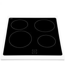 Hansa Glass-ceramic cooker, 50х60sm, 62L, white