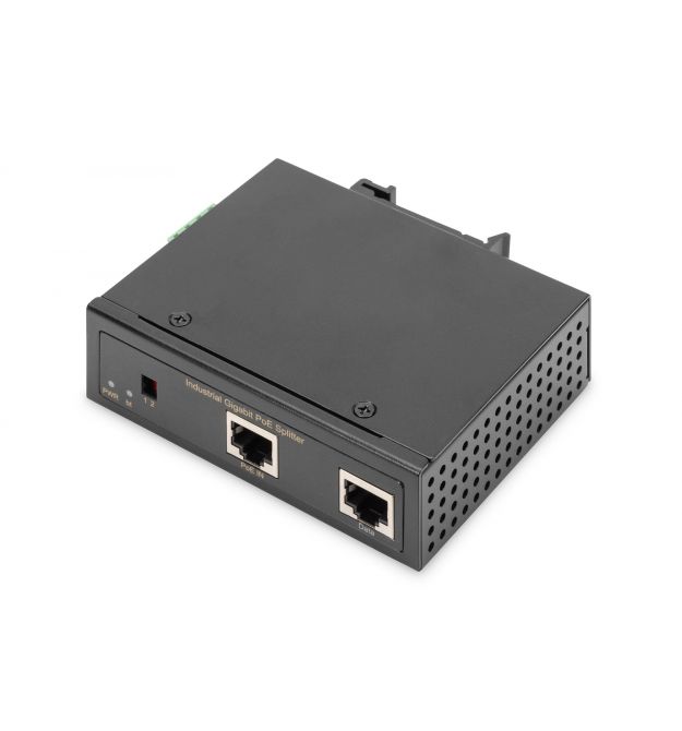 Digitus Разветвитель DIGITUS Gigabit Ethernet PoE++ splitter, Industrial, 95W