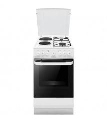 Hansa Сombined hob сooker, 50х60sm, 65L, enamel, gas control, white