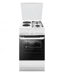 Hansa Сombined hob сooker, 50х60sm, 65L, enamel, gas control, white