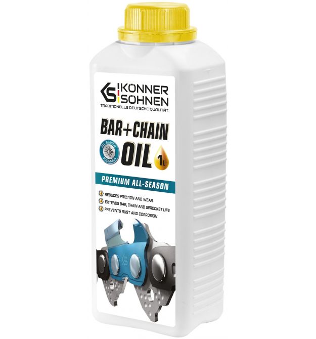 Könner & Söhnen Олива для змащення пильних ланцюгів Konner&Sohnen KS BAR+CHAIN OIL 1л