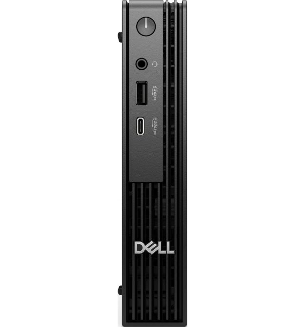Dell ПК неттоп Pro Micro, Intel i3-14100T, 8GB, F512GB, UMA, WiFi, кл+м, Win11P