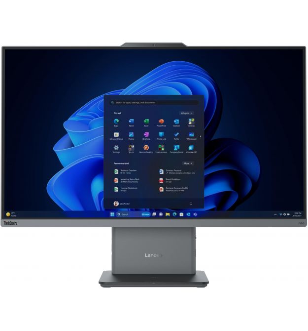 Lenovo ПК Моноблок Lenovo ThinkCentre neo 50a 27-G5 27" FHD IPS AG, Intel i7-13620H, 32GB, F512GB, UMA, WiFi, кл+м,