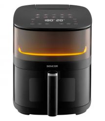 Sencor Мультипечь Vita, 1500Вт, чаша-5л, сенсорное управл., 10 программ, пластик, с окошком, черный