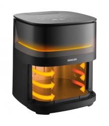 Sencor Мультипечь Vita, 1500Вт, чаша-5л, сенсорное управл., 10 программ, пластик, с окошком, черный