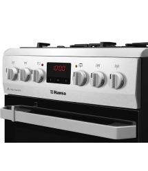 Hansa Сombined сooker, 50х60sm, 65L, cast iron, gas control, displ., inox