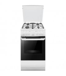 Hansa Сombined сooker, 50х60sm, 62L, enamel, gas control, white
