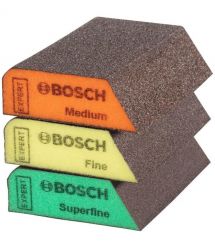 Bosch Professional EXPERT S470 Combi sanding sponges 69x97x26mm M F SF 3pcs