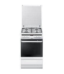 Hansa Сombined сooker, 50х60sm, 62L, cast iron, gas control, displ., white
