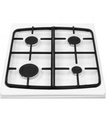 Hansa Сombined сooker, 50х60sm, 62L, cast iron, gas control, displ., white