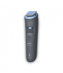 Philips Триммер Philips Series 3000 для бороды и усов, акум., сталь, синий