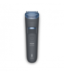 Philips Триммер Philips Series 3000 для бороды и усов, акум., сталь, синий