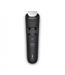 Philips Триммер Philips Series 5000 для бороды и усов, акум., сталь, черный