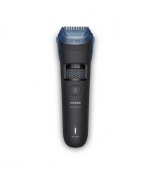 Philips Триммер Philips Series 5000 для бороды и усов, акум., сталь, черный