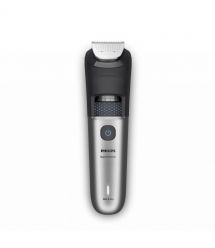 Philips Триммер Philips Series 7000 для бороды и усов, акум., сталь, чорно-серебристый
