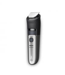 Philips Триммер Philips Series 7000 для бороды и усов, акум., сталь, чорно-серебристый