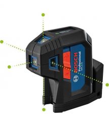 Bosch Laser level GPL 5G, up to 30m, ±0.35mm/m, 2AAx1.5V, cover, 0.35kg