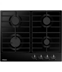 Hansa Hob gas, 60cm, чорний