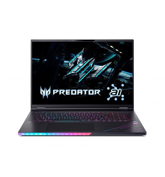 Acer Ноутбук Acer Predator Helios 18 PH18-73 18" WQUXGA IPS, Intel U9-275HX, 64GB, F2TB, NVD5090-24, Lin, чорний