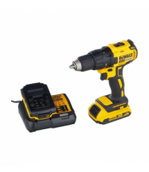 DeWALT drill-driver brushless XR Li-Ion 18V battery 2x2 A h 65 Nm 500-1750 rpm chuck 13 mm spare part case 1.15kg