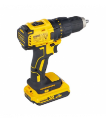 DeWALT drill-driver brushless XR Li-Ion 18V battery 2x2 A h 65 Nm 500-1750 rpm chuck 13 mm spare part case 1.15kg