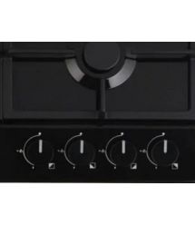 Hansa Hob gas, 60cm, cast-iron, black