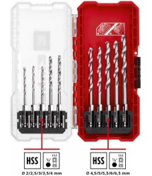 Einhell Set of metal drills HSS, 10 pcs, 2-6.5mm, case