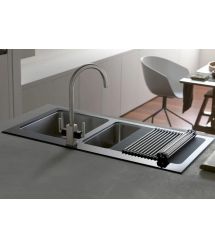 Franke Mat for kitchen sink Rollmat, 468х420мм, inox