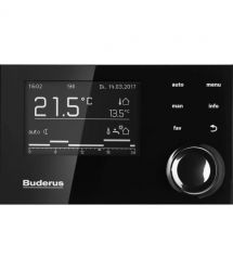 Buderus Control device RC310, EMS.../2, black