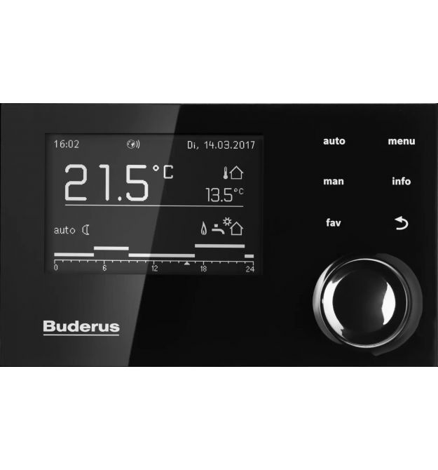 Buderus Control device RC310, EMS.../2, black