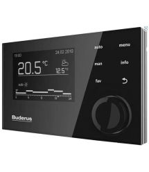 Buderus Control device RC310, EMS.../2, black